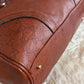 Vintage 00s Gucci Brown Leather Guccissima Signoria Large Tote Bag Shoulder Purse