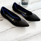 Rothy's Solid Black Point Flats Shoes (8)