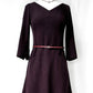 M.M. Lafleur Alexandra Dress in Aubergine (2)