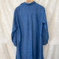 Frank & Eileen Hunter Shirt Dress in Blue Linen Speckle