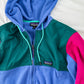 Patagonia Microdini Hoody Zip Fleece Jacket in Float Blue (M)