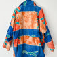 Vintage 90s Azure Geometric Cocoon Jacket (XL)