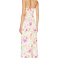 Favorite Daughter The Rosemary Maxi Slip Dress in Oahu Floral Print