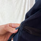 Hannoh Wessel Navy Blue Wool Blend Blazer Jacket with Ribbon Waist (38 F or M)