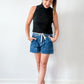 Vintage 00s GAP Denim Drawstring Shorts (10 or M)