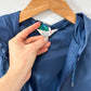 Vintage 80s Izod Lacoste Blue Windbreaker Jacket (S)