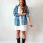 Vintage 90s Blass Sport Denim Chore Jacket (M)