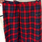 Vintage 80s Pendleton Manson Tartan Plaid Wrap Pleat Kilt Skirt