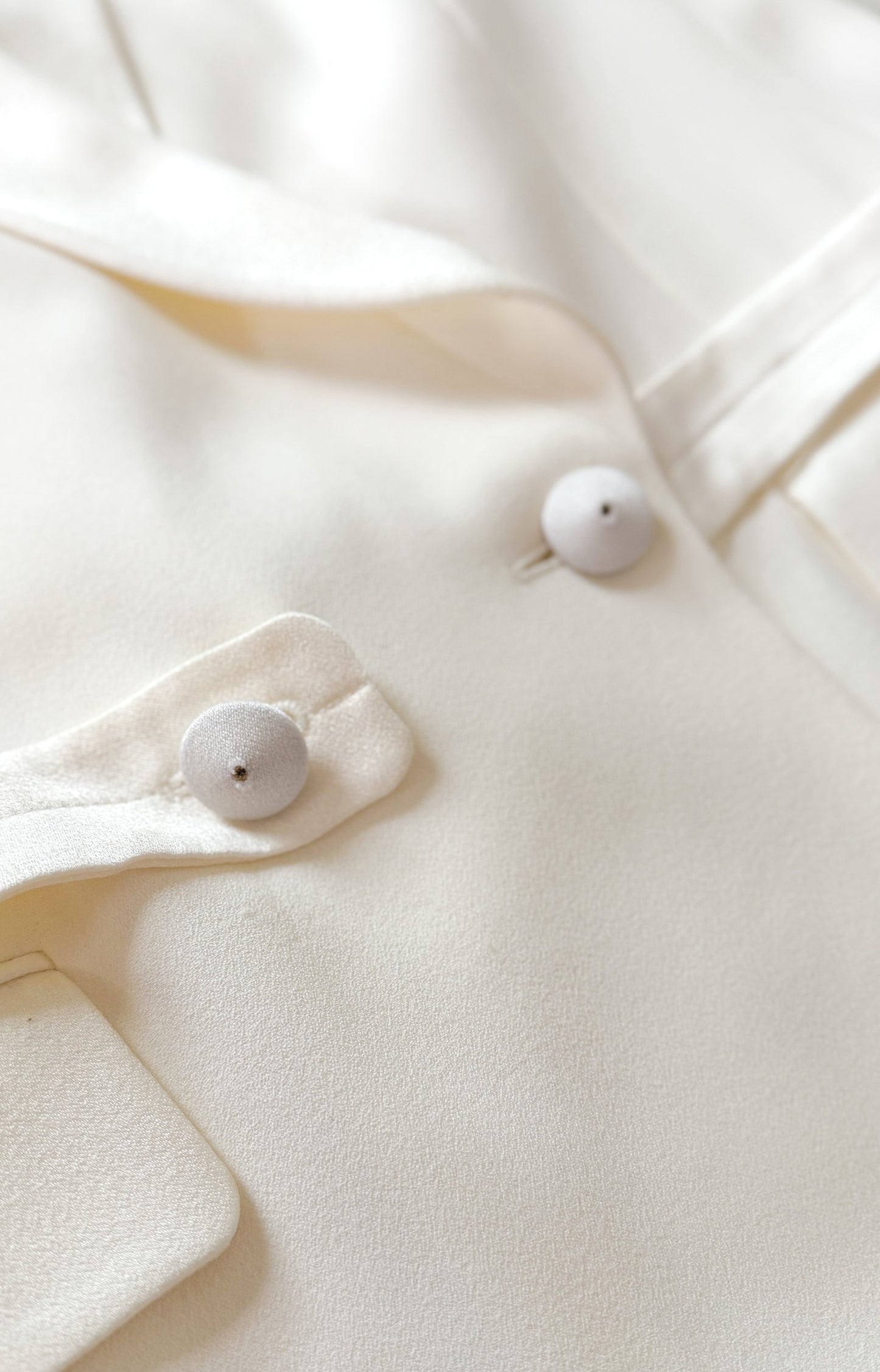 Yves Saint Laurent Ivory Tuxedo Blazer Jacket Runway 2011