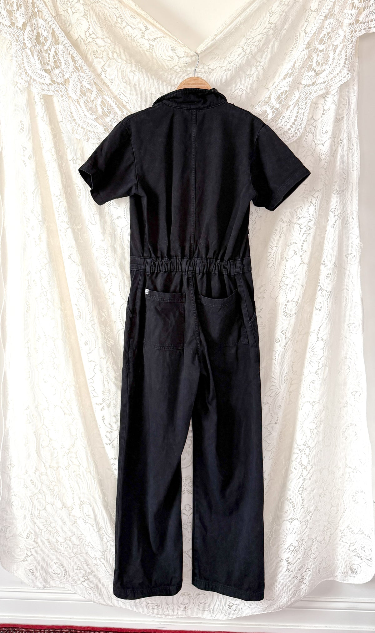 Big Bud Press Black Short Sleeve Jumpsuit (M)