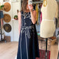 MME.Mink Trench Garden Full Length A-line Dress (S)