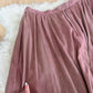Vintage BIS by Gene Ewing Beverly Hils Paris Pink Mauve Sun Bleach Midi Peasant Skirt