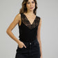 Jaki London Black Layering Vest Camisole Top (L/XL)