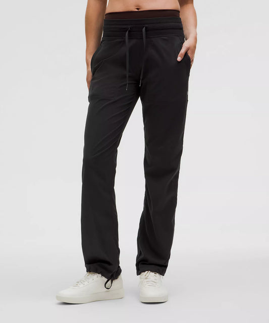 NEW Lululemon Dance Studio Mid-Rise Pant in Black (8 Short)