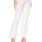 MOTHER The Hustler Ankle Fray Jeans in Glass Slipper White Denim (27)