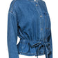 Madewell Blue Denim Jean Southlake Military Jacket