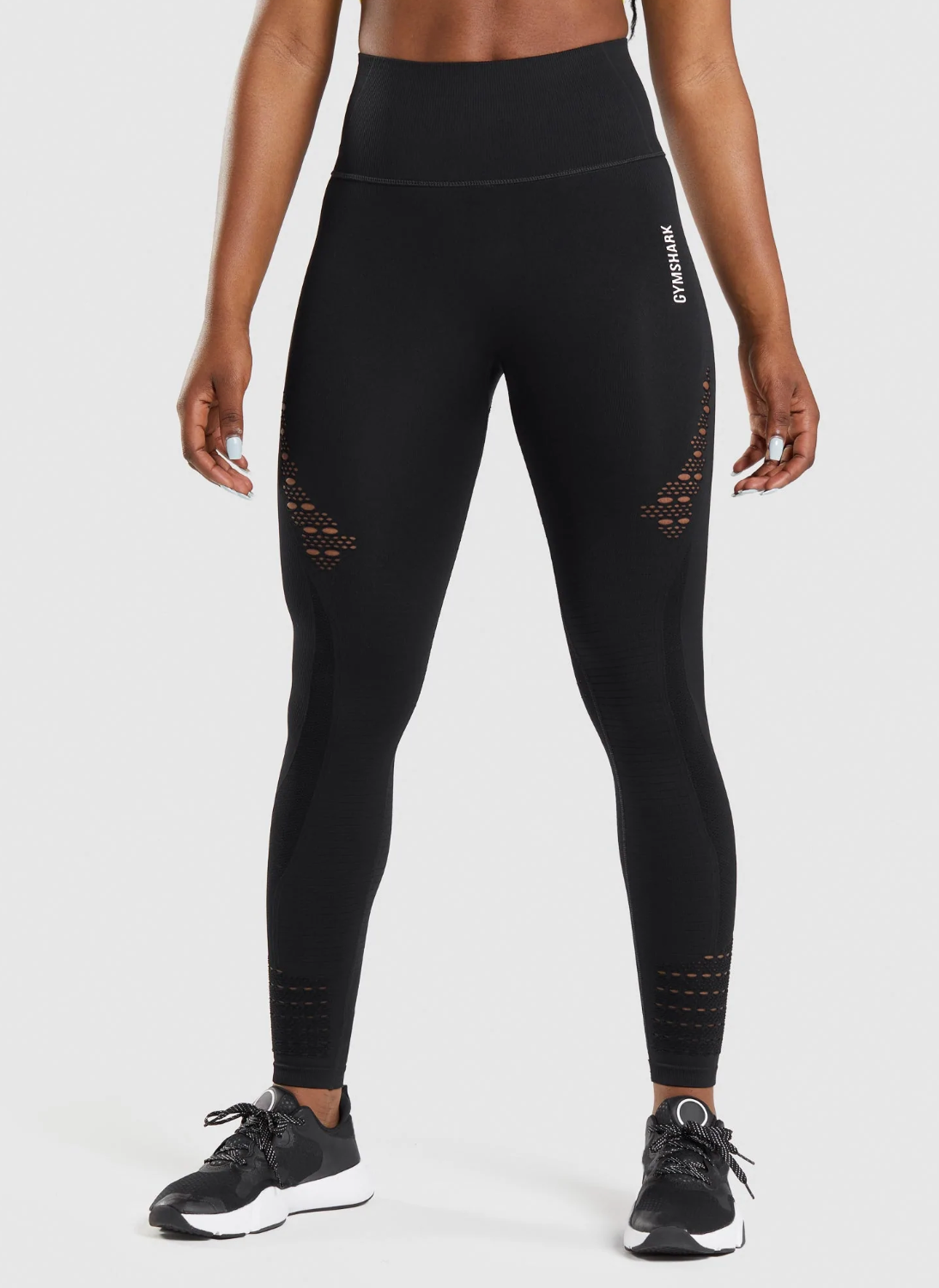 Gymshark Black Energy + Seamless Leggings (S) – The Wandering Wardrobe Truck