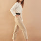 ADAY Turn It Up Pants in Sesame (S)