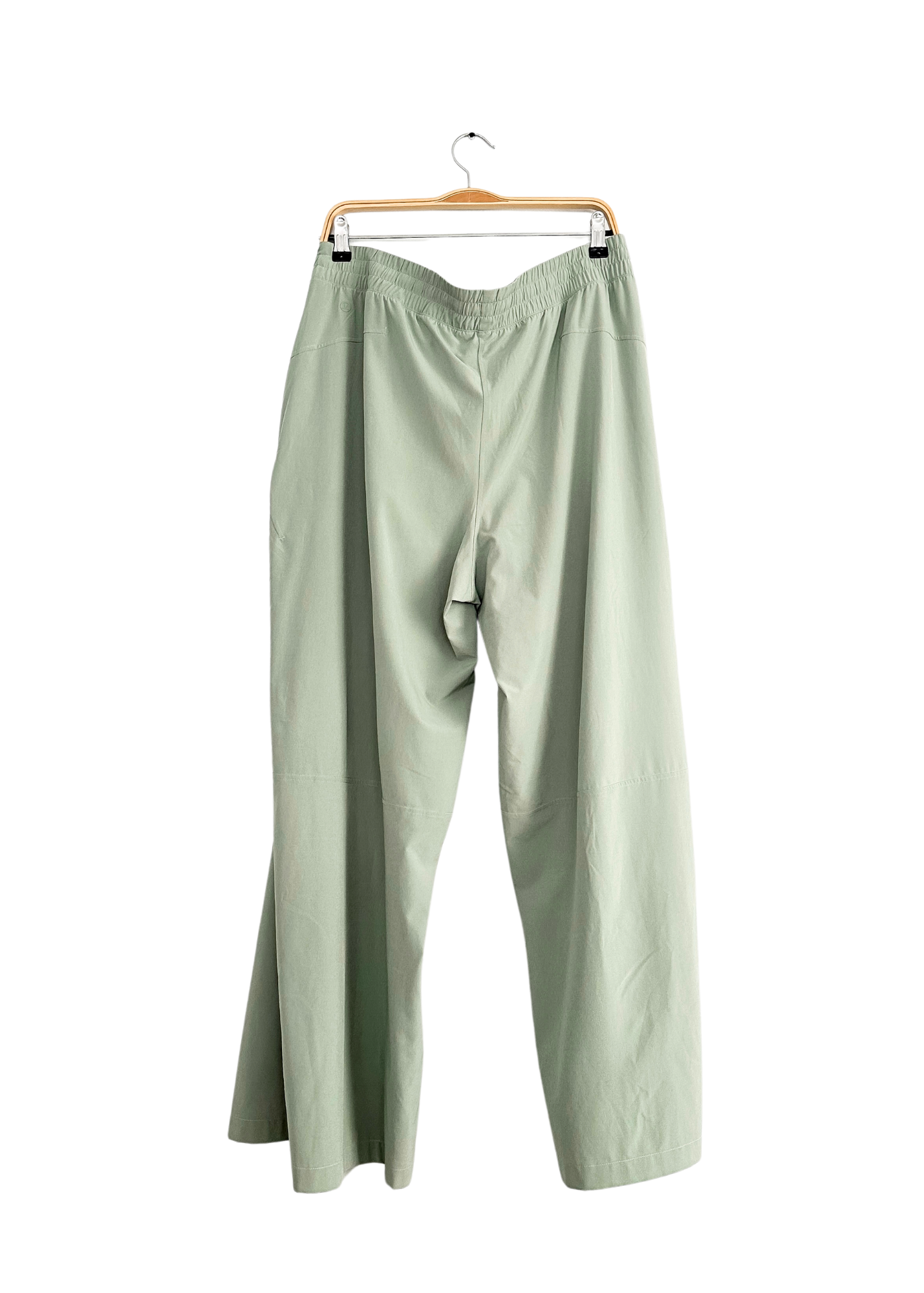 Lululemon Swift Mid Rise Wide Leg Pants 2024 in Sage Green (14)