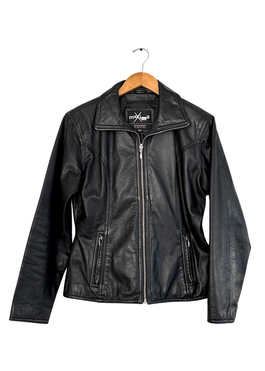 Vintage Y2K Wilsons Maxima Leather Jacket (S)