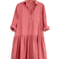 Frank & Eileen GRAYSON The Changemaker Drop Waist Dress in Rosewood