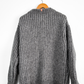 LUNYA Chunky Wool Cardigan in Serene Grey (XS/S)