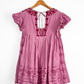 Free People Cutie Pie Purple Embroidered Romper