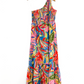 NEW Sugarlips New Guinea Smocked One Shoulder Lys Maxi Dress (XL)