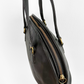 Vintage 90s Coach Pelham Black Leather Dome Purse #9958