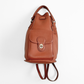 Vintage 90s Coach Top Handle Sling Backpack British Tan Leather Bucket Bag # 9992