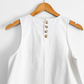 J.Crew White Denim Jumper Dress (10 or M)