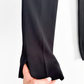Les Copains Black Tapered Zip Ankle Pants (IT 40 or US 4)