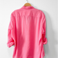 NEW Frank & Eileen Featherweight Pink Cotton Button Down Shirt (L)
