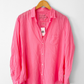 NEW Frank & Eileen Featherweight Pink Cotton Button Down Shirt (L)