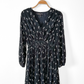 Maje Rionana V-Neck Bow Print Mini Dress (42 or US L)