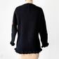 Vintage 60s 70s Mr. Thompson, Please! 100% Virgin Wool Hand Knit Floral Top (M)