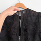 Self-Portrait Black Lace Cap Sleeve Mini Dress (US 4)