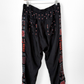 Johnny Was Pete & Greta Black Embroidered Keir Jogger Pants (M)