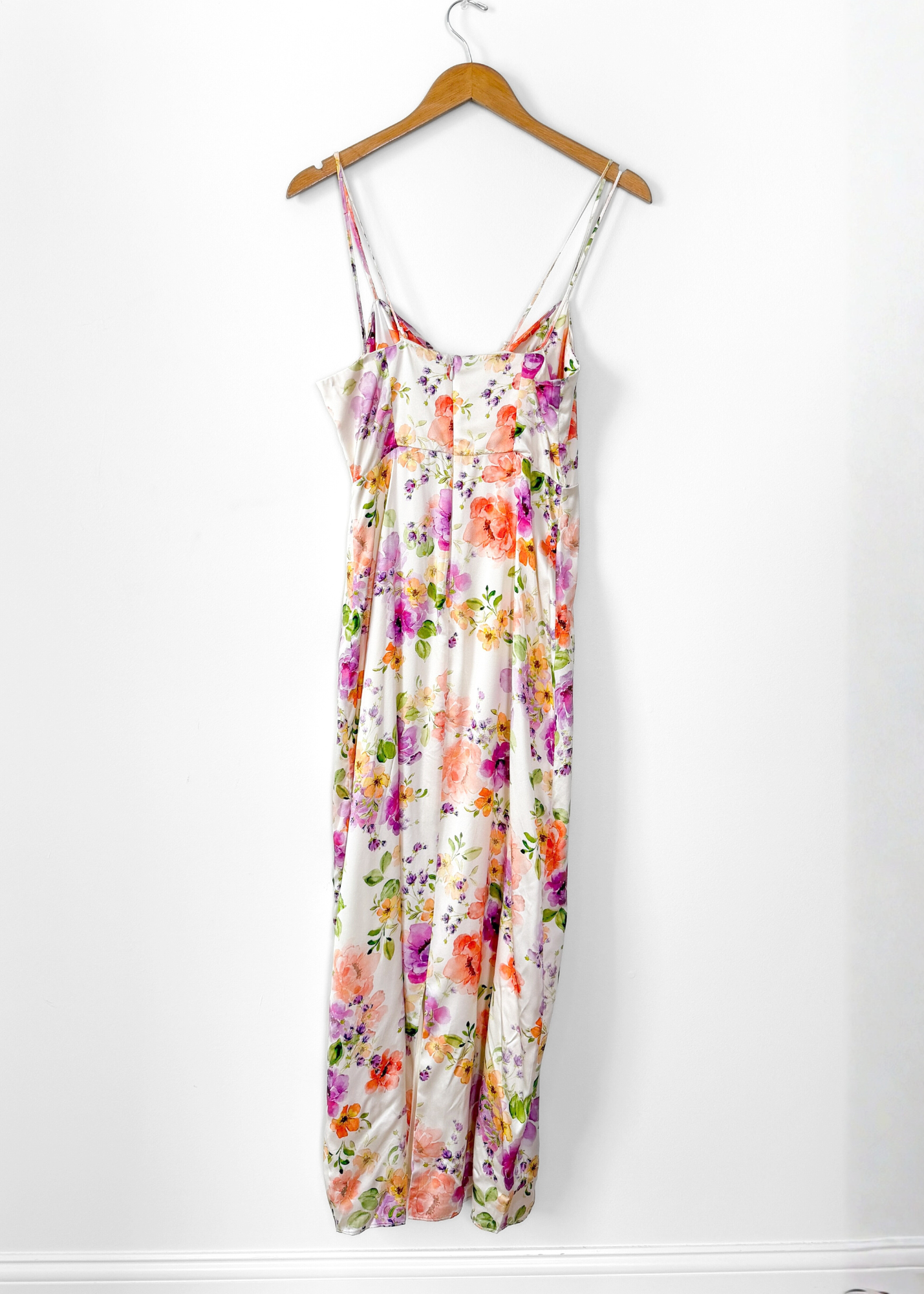 Favorite Daughter The Rosemary Maxi Slip Dress in Oahu Floral Print
