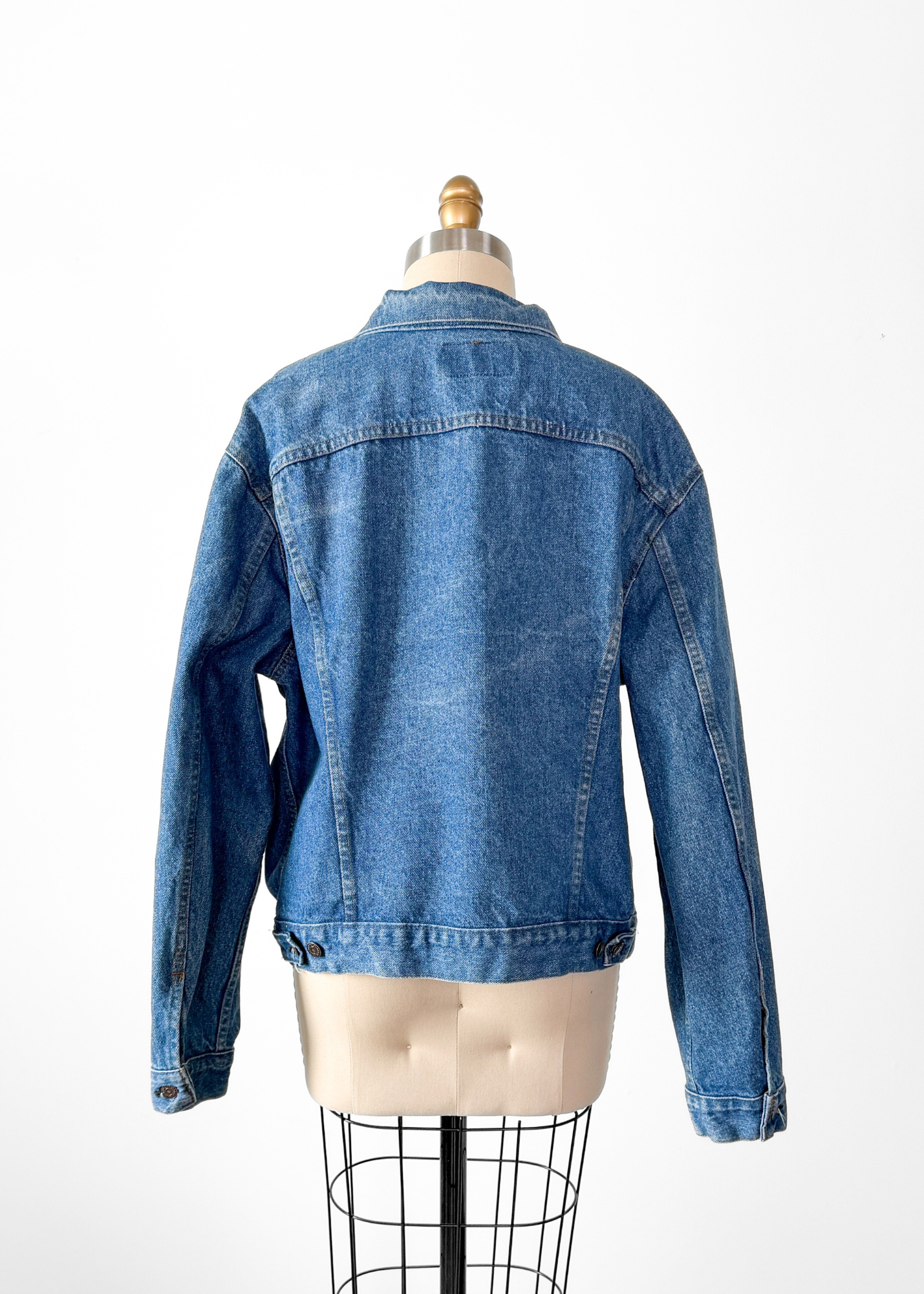 Vintage 90s Levi's 527 Trucker Denim Jacket made in USA (L)