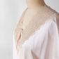 Vintage 90s Soft Moments Light Pink Lace Nighty Lingerie Sleepwear (XL)