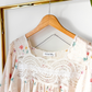 Vintage 90s Christian Dior Floral Prairie Style Nightgown Full Length (M/L)