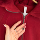 Lululemon Scuba Full Zip Hoodie in Dark Sport Red (6)