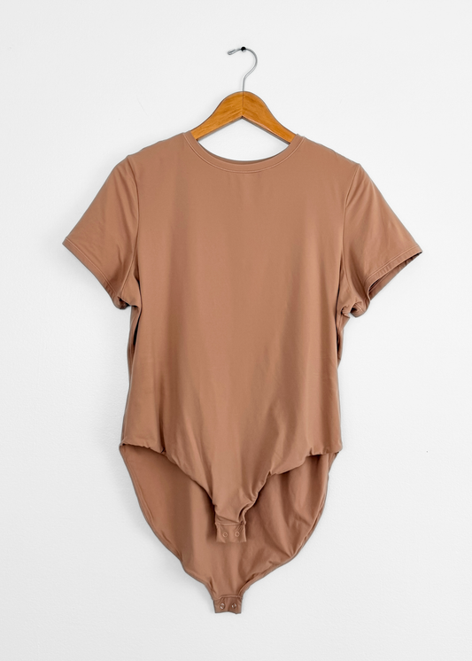 SKIMS Fits Everybody T-shirt Bodysuit in Sienna (2X)