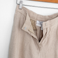 Max Mara Italian Pure Linen Wide Leg Trousers Minimalist Coastal Chic (US 12)
