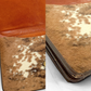 Vintage Calf Pony Hair Top Handle Brown Leather Handbag | Mid-Century Made in Mexico Purse