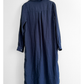 NEW Frank & Eileen Rory Navy 100% Linen Maxi Shirt Dress