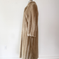 NEW Avec Tu Vintage  Faux Fur Blonde Coat Long Swing Princess Coat USA Union Made