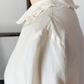 Antique 1920s/30s Cream Silk Night or Bed Jacket (M)