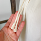Antique 1920s/30s Cream Silk Night or Bed Jacket (M)